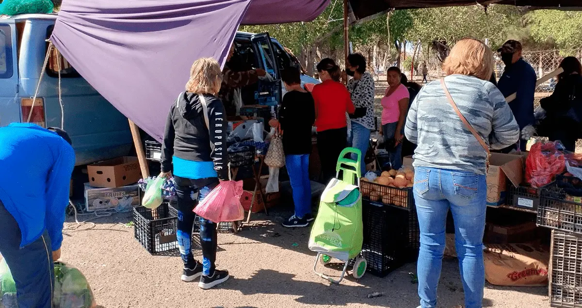 Tianguis en peligro; plataformas digitales desplazan comercios transeúntes