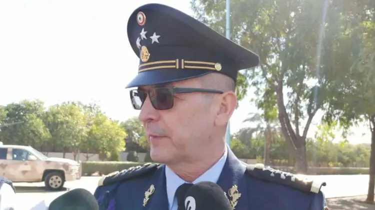Óscar Rubio Sánchez, comandante de la Región Aérea Noroeste. (Foto: Especial/EXPRESO)