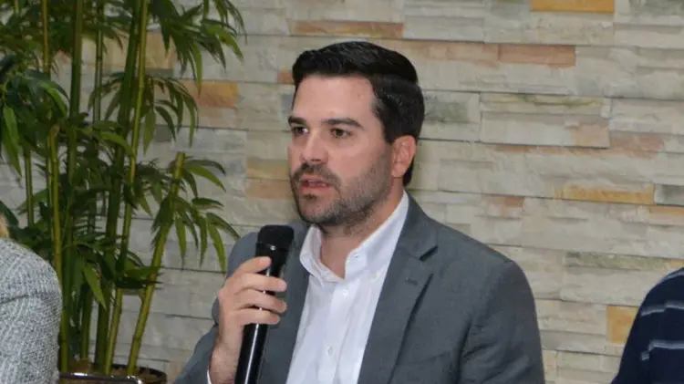 Jorge Aguirre, presidente de CMIC en Sonora. (Foto: Especial/EXPRESO)