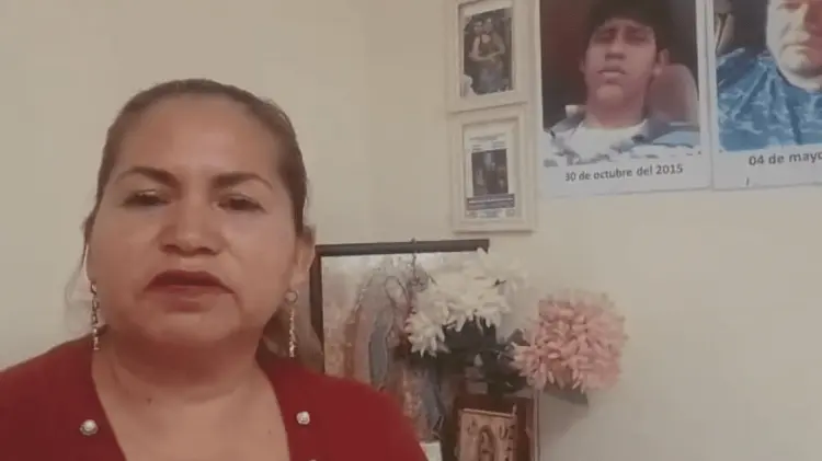 Cecilia Flores, fundadora de Madres Buscadoras de Sonora. (Foto: Especial/EXPRESO)