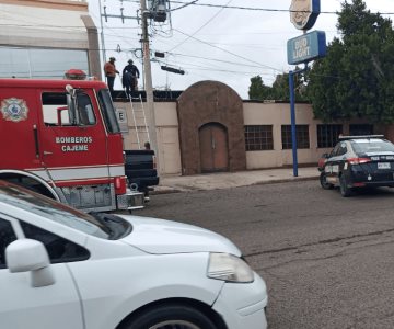 Encuentran a hombre sin vida en techo de conocido bar de Obregón