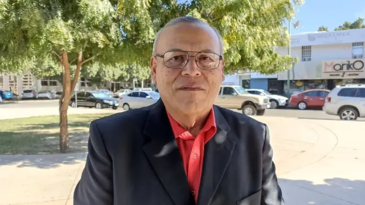 Carlos Armando Biebrich Tellez, dirigente del Sindicato de Músicos en Hermosillo. (Foto: Germán Contreras/EXPRESO)