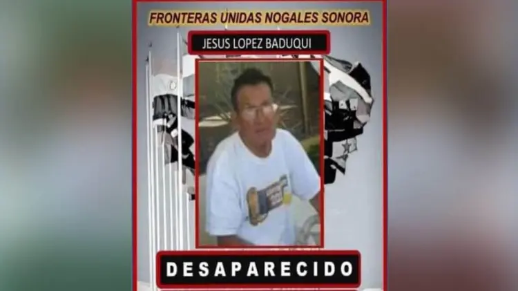 El colectivo Fronteras Unidas Nogales Sonora logró localizar al hoy fallecido. (Foto: Tomada de Facebook / Fronteras Unidas Nogales Sonora)