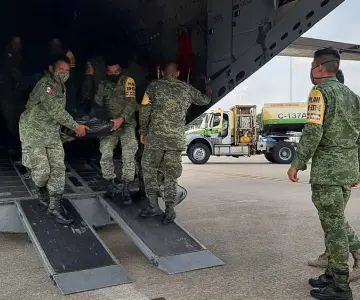 Sedena afirma que México superó la meta de ayuda humanitaria para Turquía