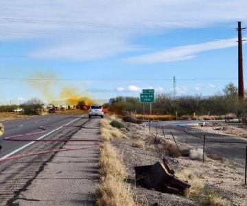 Accidente provoca derrame de sustancias tóxicas en Tucson