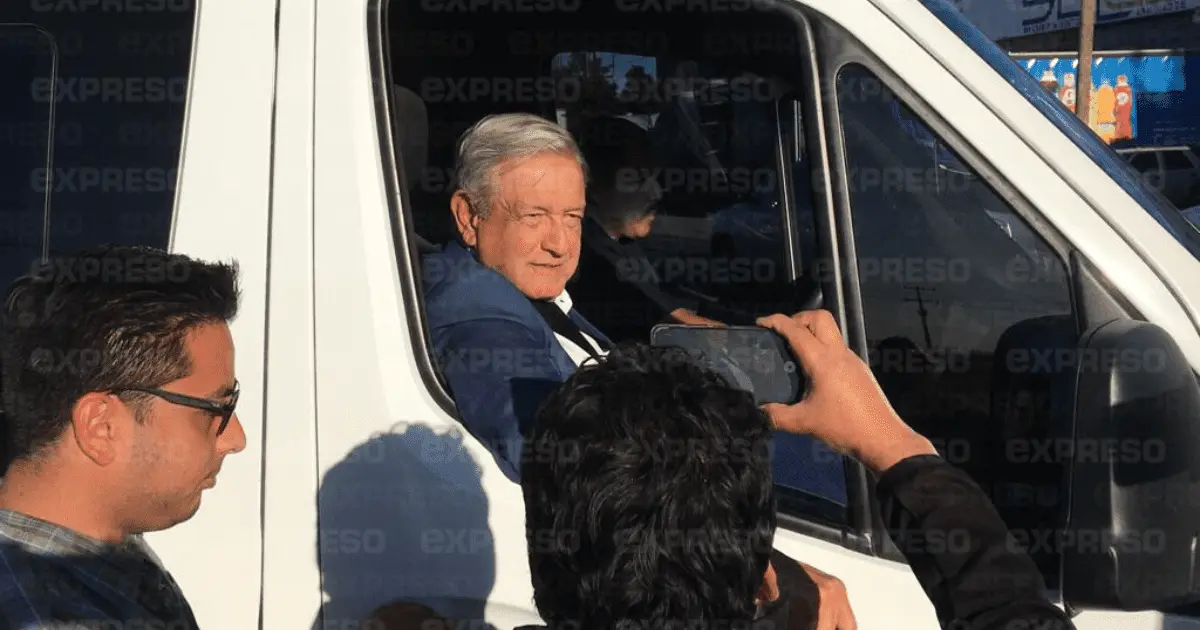 AMLO dejó de lado el vuelo comercial para llegar a Sonora