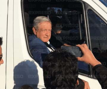 AMLO dejó de lado el vuelo comercial para llegar a Sonora