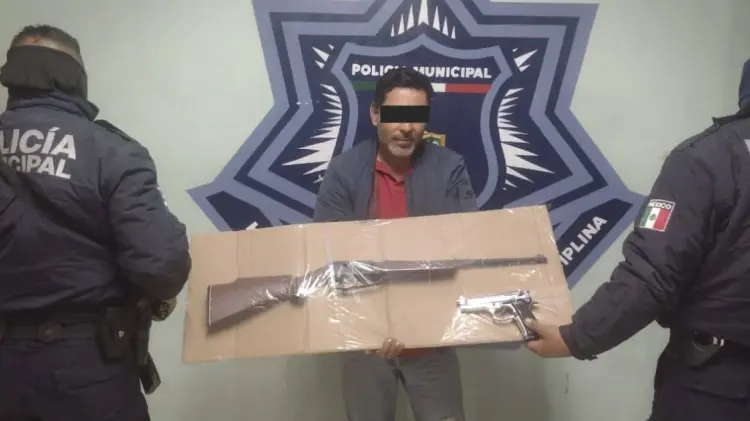 El hombre fue turnado a la Fiscalía de Sonora. (Foto: Especial / EXPRESO)