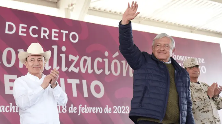 El Presidente de México hará entrega del distrito de riego a la Nación Yaqui. (Foto: Especial/EXPRESO)