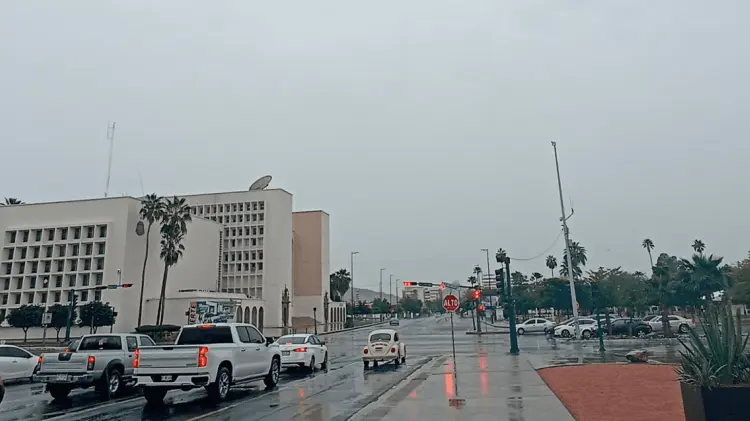 Foto de las lluvias y frío en Hermosillo (Foto: Germán Contreras / EXPRESO)