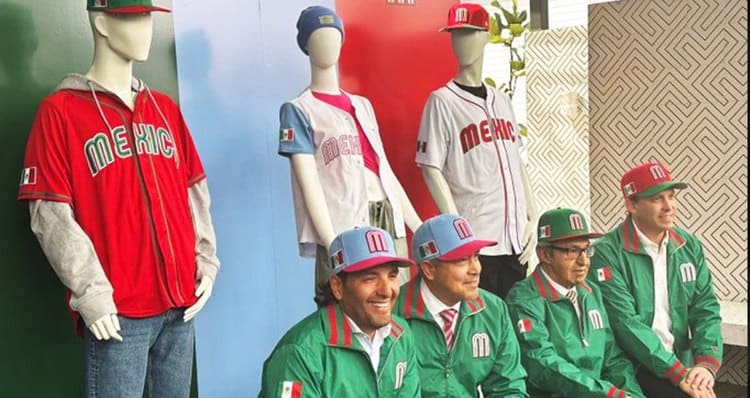 Presentan uniformes que utilizará México en el Clásico Mundial 2023