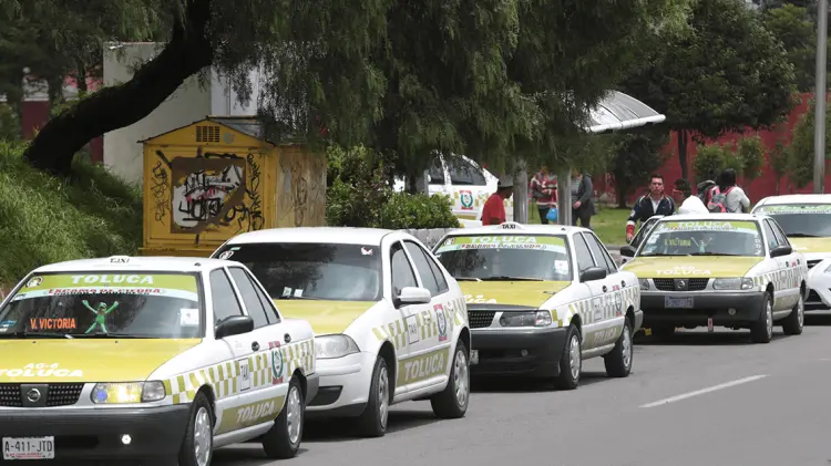 Foto ilustrativa de taxis de Metepec (Foto: Especial / EXPRESO)