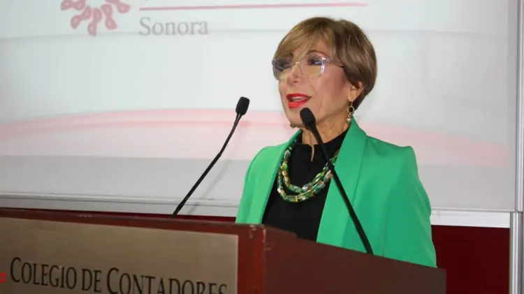 Ruth Yamina Baz Moreno, presidenta del Colegio de Contadores. (Foto: Especial / EXPRESO)