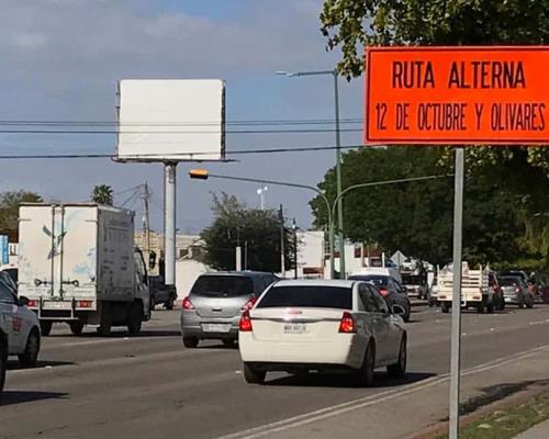 Estas son las rutas alternas por obras de desnivel de la Veracruz y Encinas