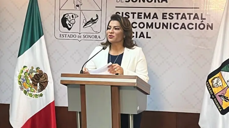 Lorenia Valles Sampedro, directora general de DIF Sonora. (Foto: Especial / EXPRESO)