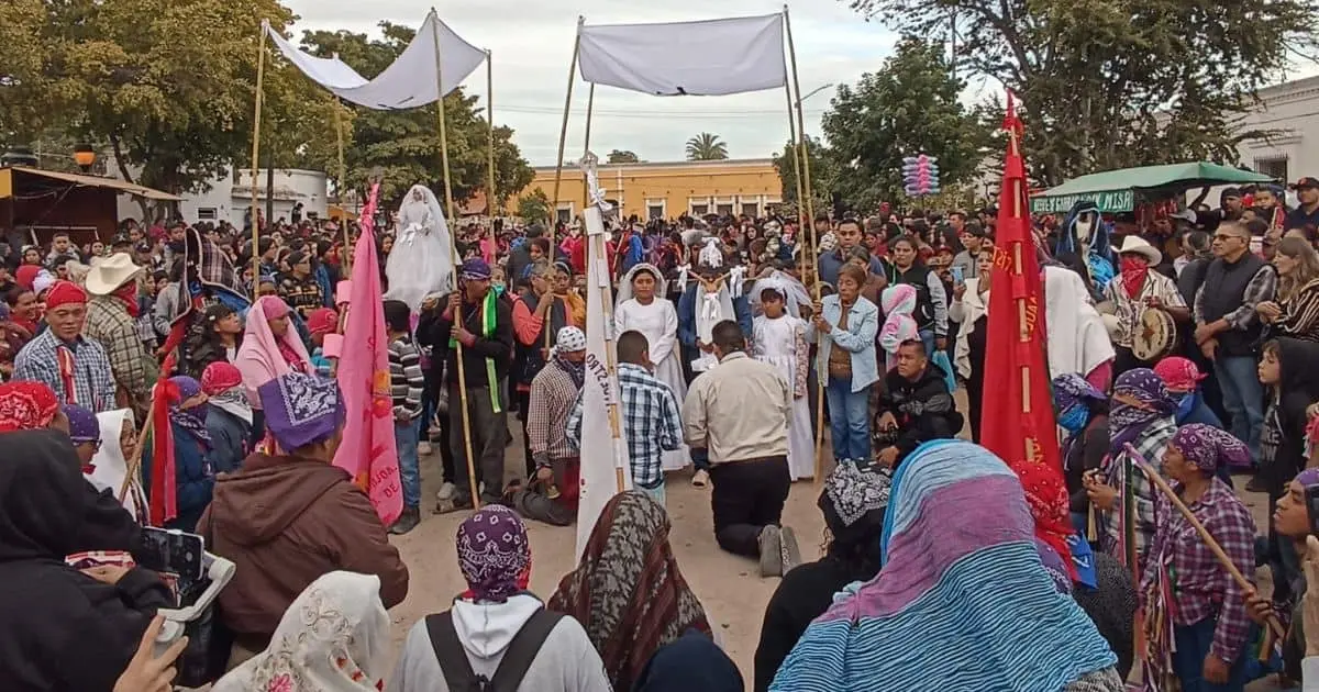 Yoremes de Pueblo Viejo realizan el primer Conti Mayo de Cuaresma