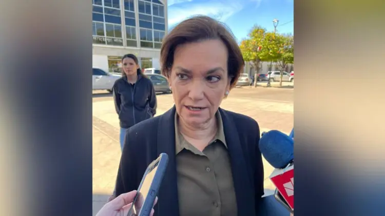 María Dolores del Río Sánchez, titular de la Secretaría de Seguridad Pública. (Foto: Especial / EXPRESO)