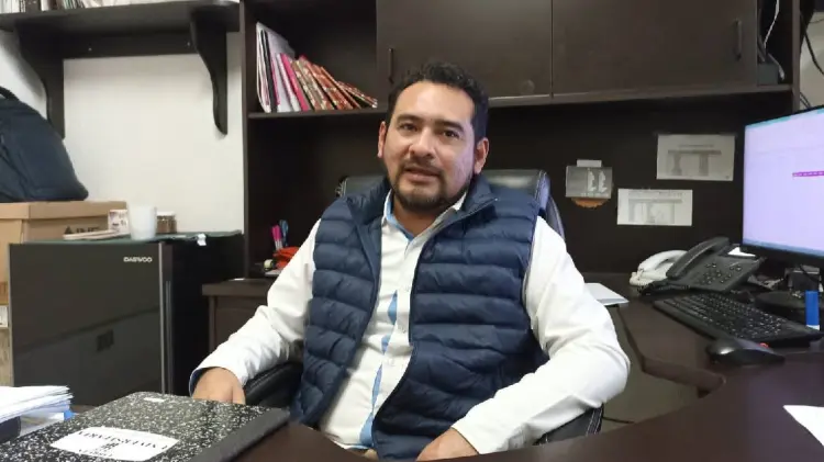 José Ángel Santamaría Ucán, vocal Ejecutivo de la 04 Junta Distrital (Foto: Especial/EXPRESO)
