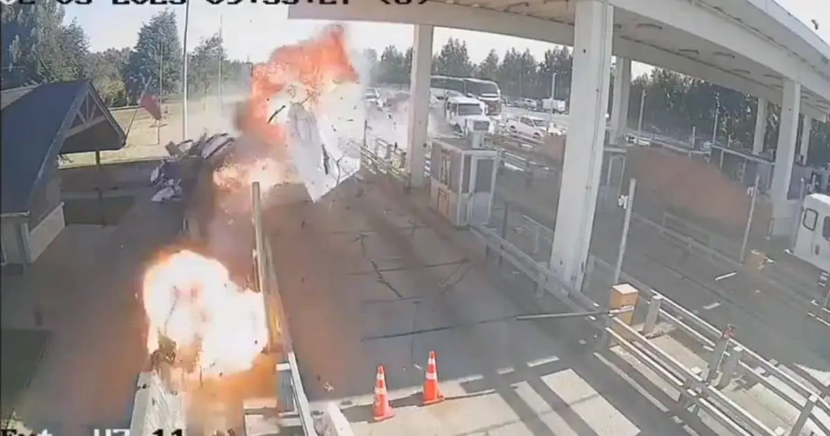 Video | Joven pierde la vida en aparatoso accidente carretero en Chile
