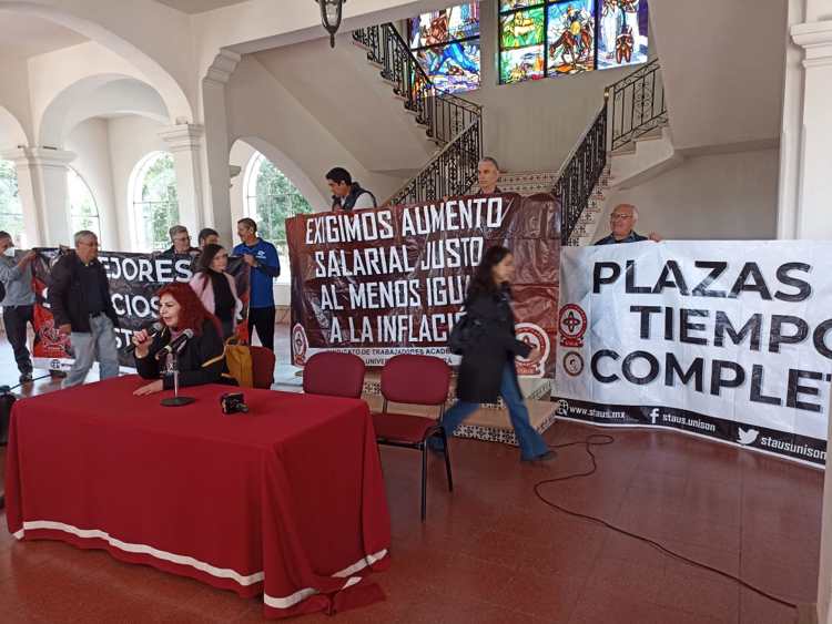 Amaga el Staus con huelga a la Unison
