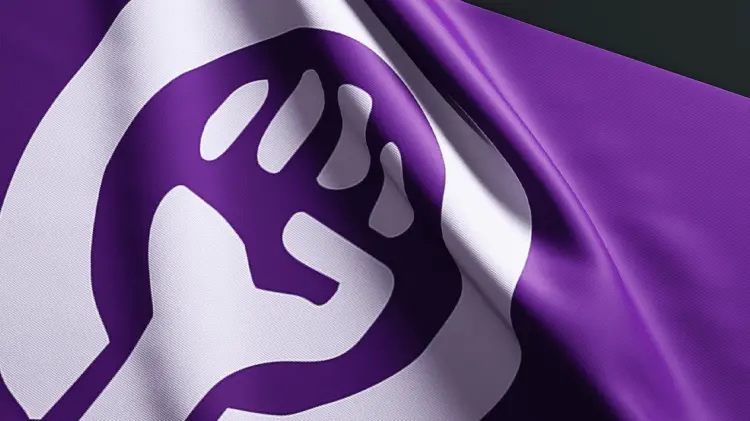 Foto de bandera feminista (Foto: Ilustrativa / EXPRESO)