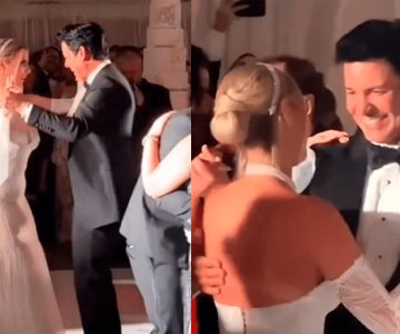 Chayanne como invitado especial en la boda de Lele Pons