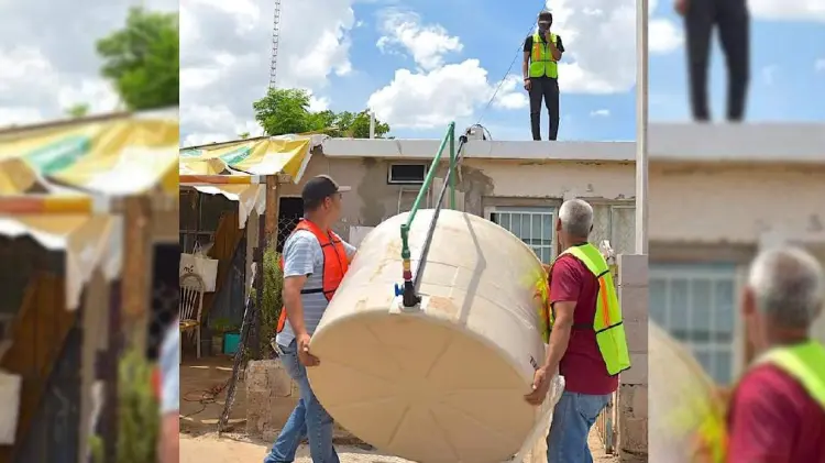 Serán 1 mil 500 los tinacos que se entreguen (Foto: Especial/EXPRESO)