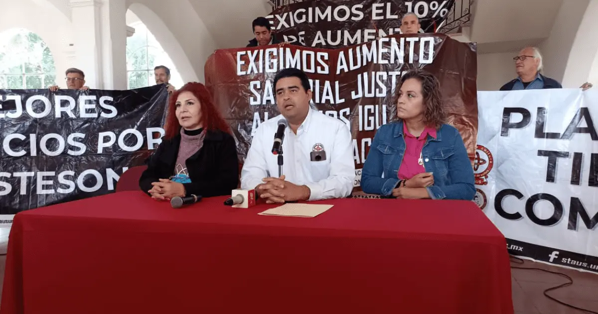 Amaga el Staus con huelga a la Unison