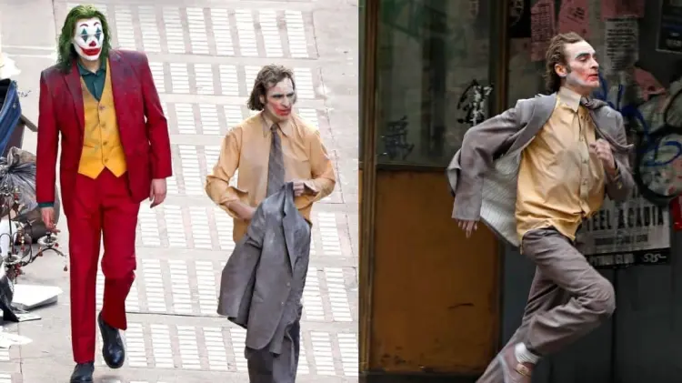 Se vio a Joaquin Phoenix y otros guasones en el set de Joker 2. (Fotos: Tomadas de Twitter)