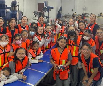 Participan estudiantes de primaria en Encuentro de Niñas con las Ciencias