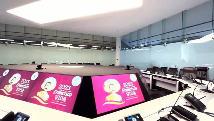 Exhiben búnker de Genaro García Luna en la mañanera