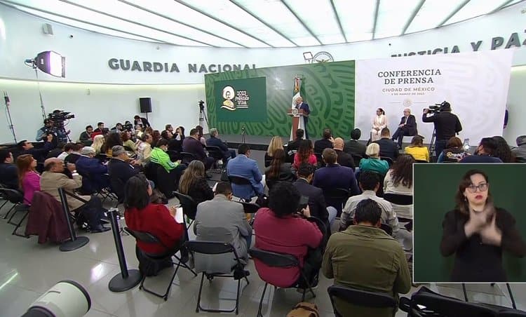 Exhiben búnker de Genaro García Luna en la mañanera