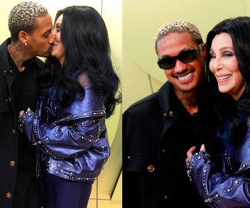 ¡Cher besa a su novio 30 años menor que ella sin pena!