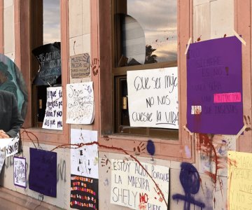 Alcalde de Cajeme desaprueba actos vandálicos tras la marcha del 8M