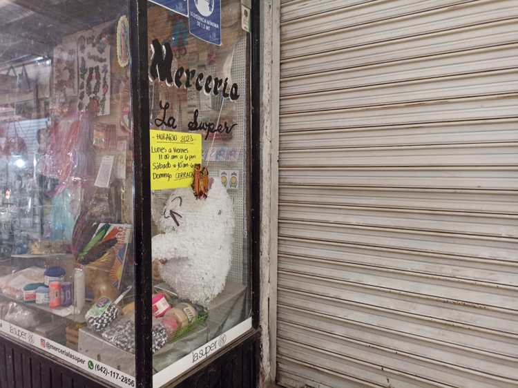 Locales del Mercado Municipal de Navojoa abrirán tarde por bajas ventas