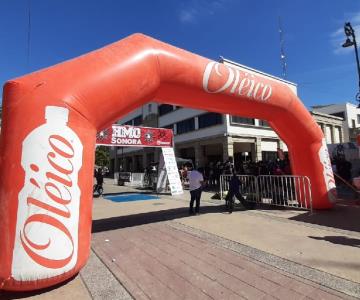 Corren medio maratón en Hermosillo