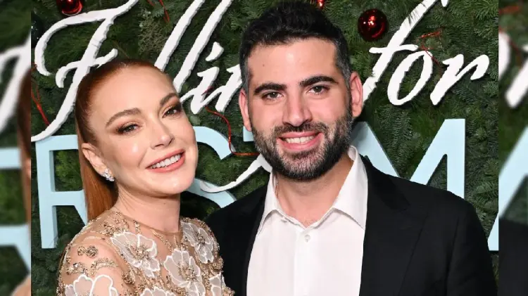 Lindsay Lohan y Bader Shammas (Foto: Especial/EXPRESO)