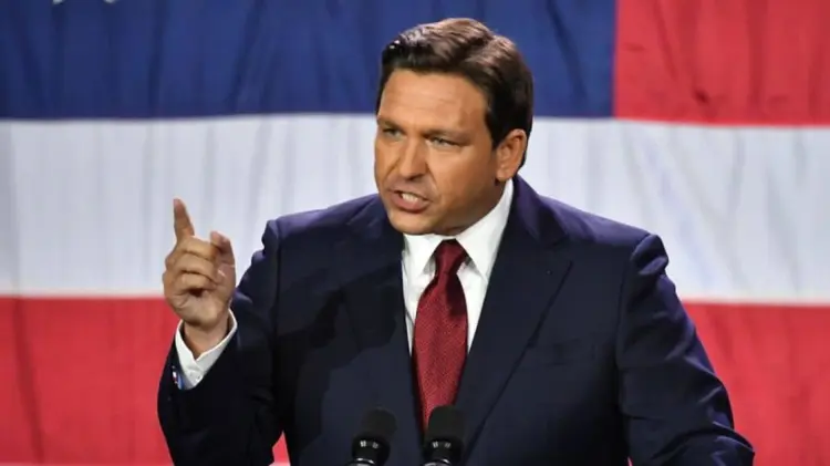 Ron DeSantis, gobernador de Florida. (Foto: Tomada de redes)