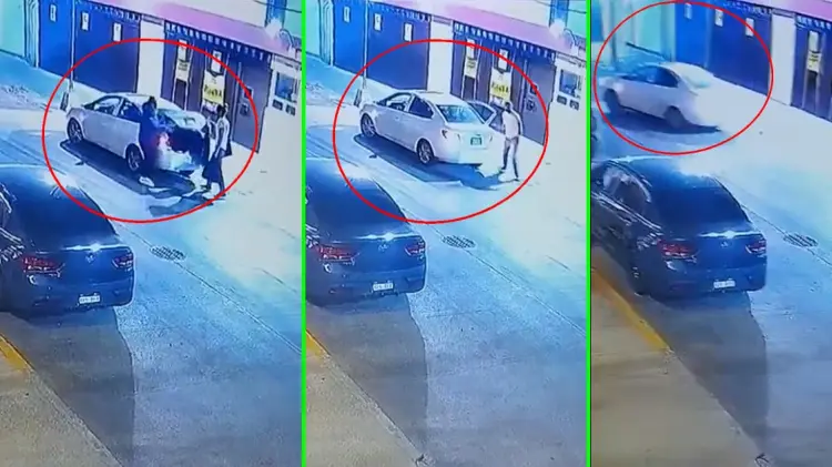 En el video se logra ver el minuto a minuto del robo. (Foto: Cortesía)