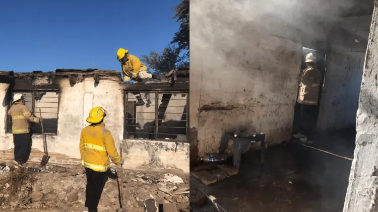 El fuego tuvo lugar la madrugada del miércoles. (Foto: Especial/EXPRESO)