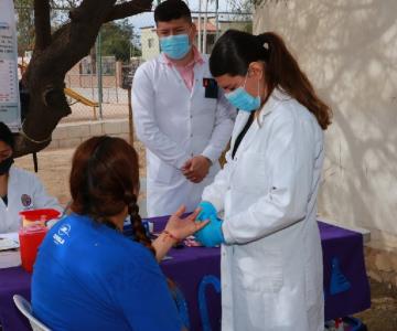 Alumnos y maestros de la Unison organizan jornada universitaria de salud