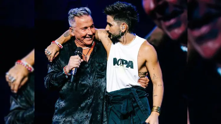 Ricardo Montaner y Camilo (Foto: Tomada de redes)