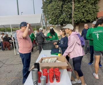 Caminata por la salud: Docentes de la Unison promueven la activación física