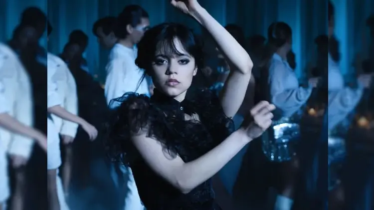 Jenna Ortega en el papel de Merlina Addams (Foto: Especial/EXPRESO)