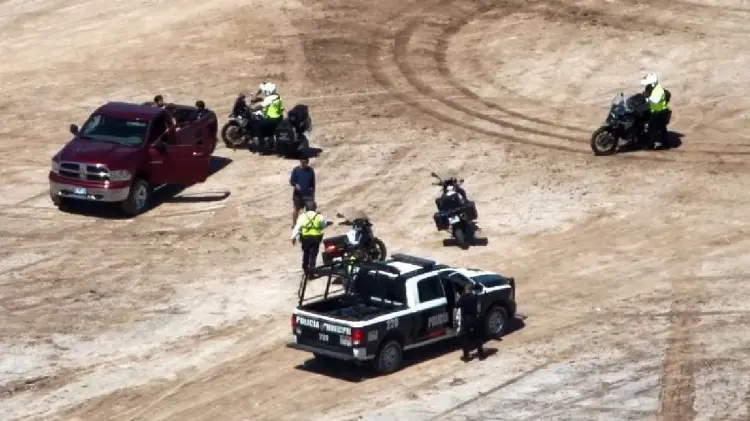 La Policía Municipal utilizó drones para realizó su trabajo (Foto: Especial/EXPRESO)