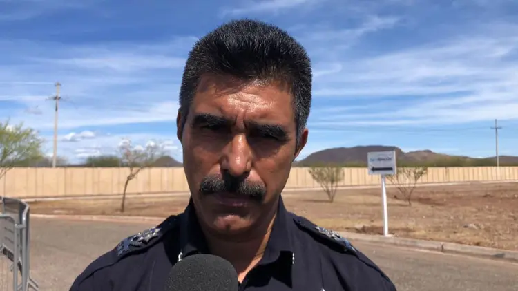 Claudio Cruz Hernández, titular de la SSP de Cajeme. (Foto: Especial / EXPRESO)