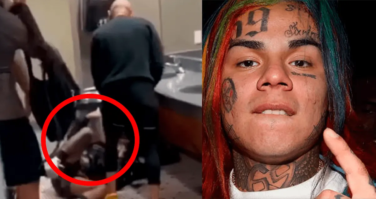 Por soplón; atacan y golpean al rapero Tekashi 6ix9ine