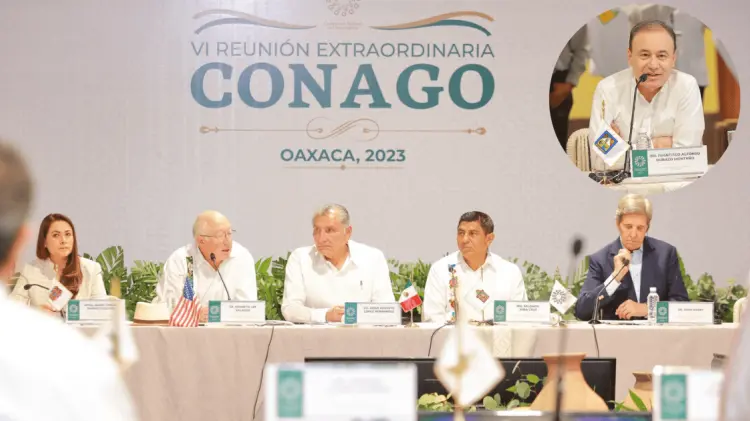 El gobernador de Sonora estuvo presente en la Conago. (Foto: Especial/EXPRESO)