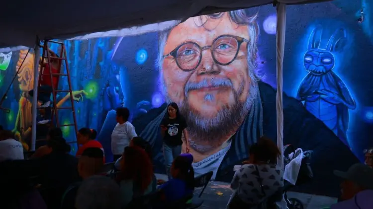 El mural se ubica en Iztapalapa, Ciudad de México. (Foto: Tomada de redes)