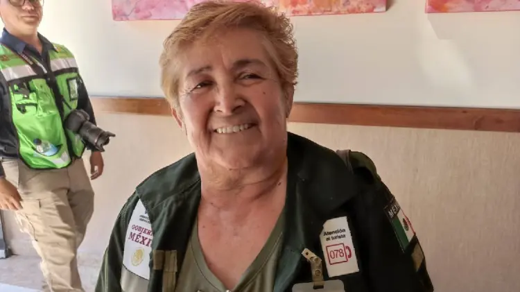 Sandra Bárbara Ávalos Félix, coordinadora de Ángeles Verdes en Sonora (Foto: Especial/EXPRESO)